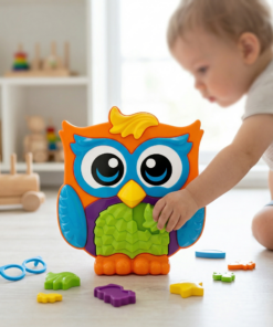 quebra-cabeça didático coruja