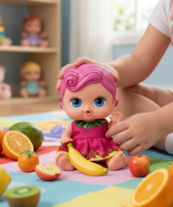 boneca cheirinho de fruta Cotiplás