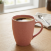 Caneca de Porcelana Rosa Hauskraft