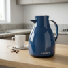Garrafa Térmica Paris com Gatilho 1,0L Azul Unitermi