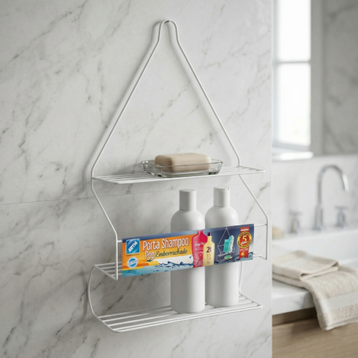 Porta Shampoo Emborrachado Pop Arthi
