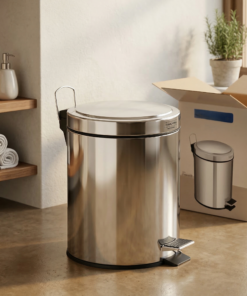 lixeira inox com pedal Tramontina