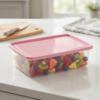 Organizador Slim Transparente 850ml cristal Jaguar Utilidades
