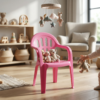 Cadeira Infantil Rosa Usual Plastic