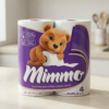 Papel Higiênico Mimmo 30M Folha Dupla Neutro 4 Rolos Mimmo