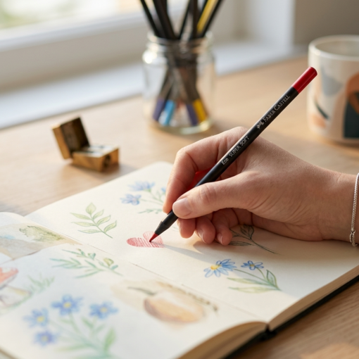Lápis de Cor SuperSoft 24 Cores Faber-Castell