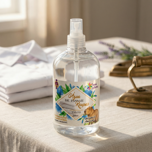 Água de Passar Roupas Tropical Aromas Talco 500 ml