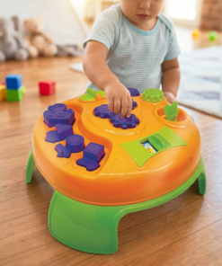 mesinha de atividades bebê portátil