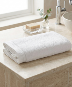 toalha banho branca algodão