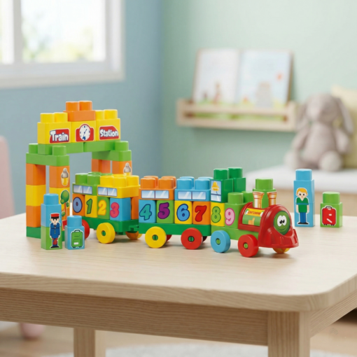 Baby Land Trenzinho Didático Infantil Cardoso Brinquedos