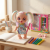 Boneca Baby Collection Mini Fashion Color Super Toys