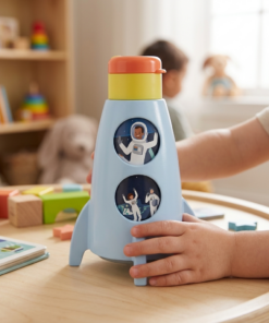 Garrafa Infantil Foguete 320ml