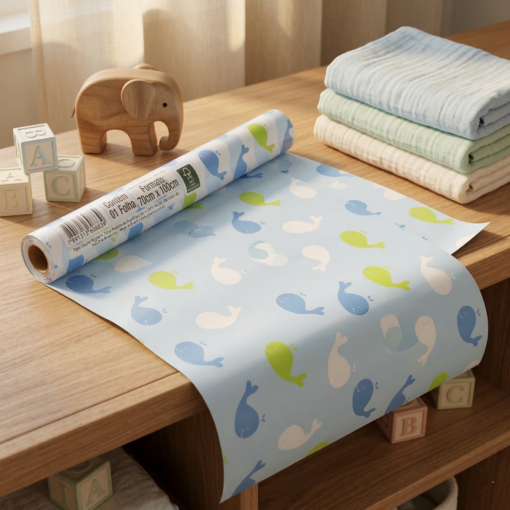 Papel de Presente Infantil Estampado Temas Variados