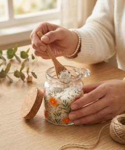 Porta Mantimento de Vidro Redondo