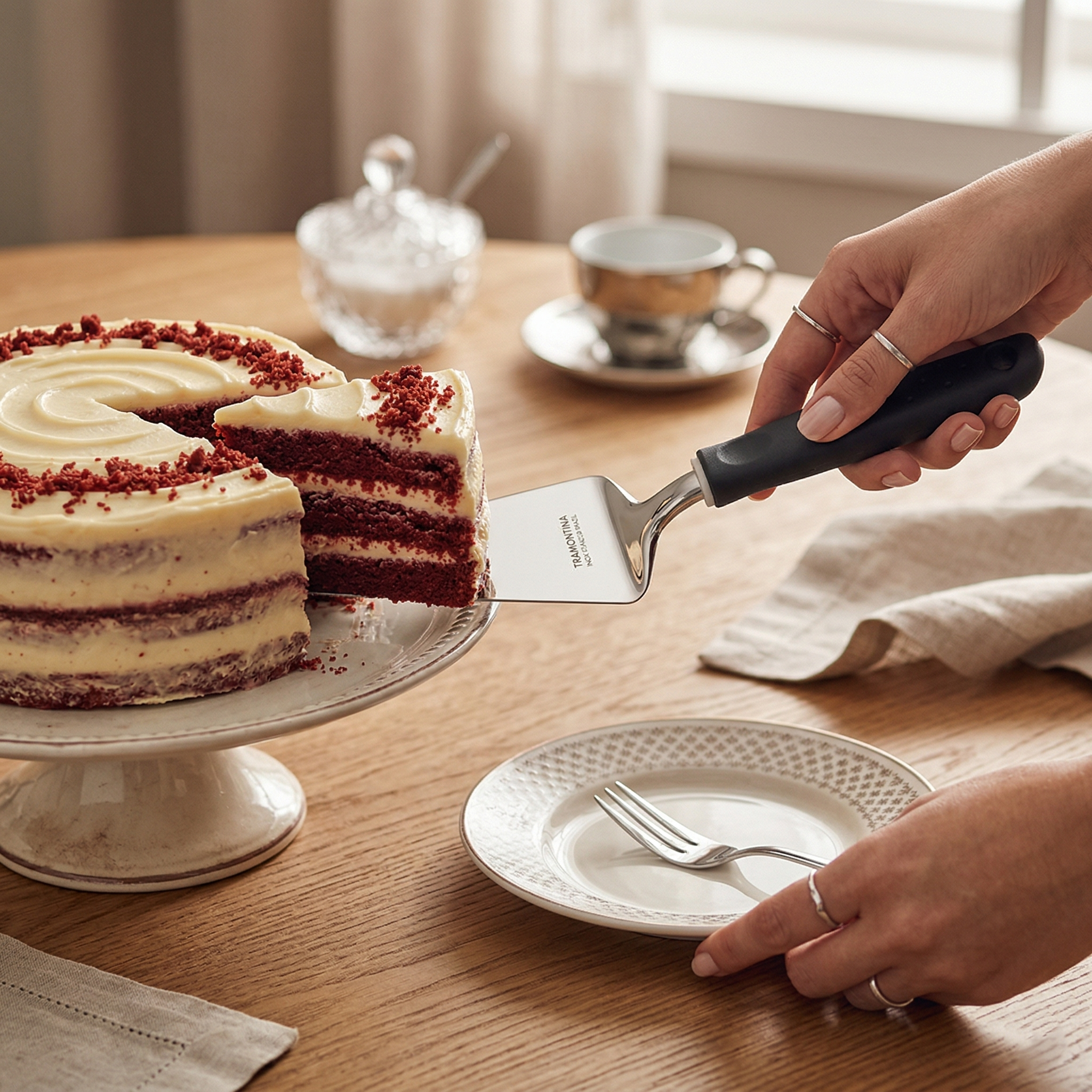 espátula de pizza inox da linha Utilità