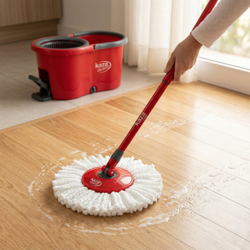 Refil para Mop Giratório 9L Microfibra Kaza Clean