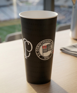 copo do corinthians plástico Plasútil