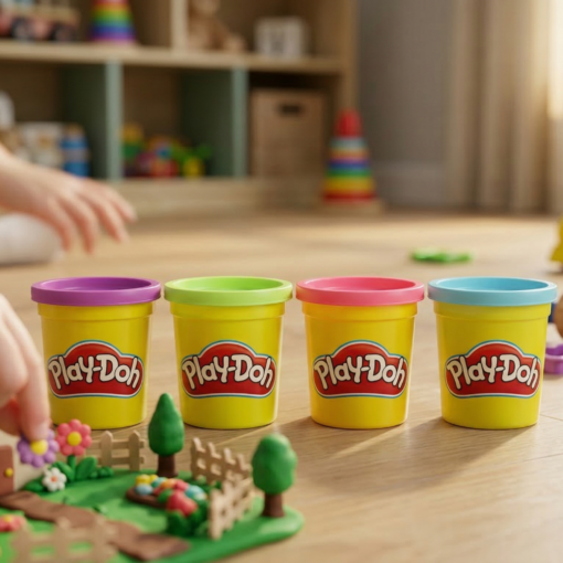 Play-Doh 4 Potes Sortidos Hasbro