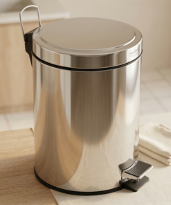 lixeira inox com pedal Tramontina