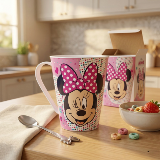 Caneca 360ml Minnie Mouse Plásutil
