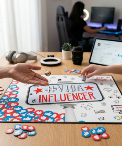 Jogo de Tabuleiro Vida de Influencer