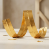 Fecho Prático Dourado 11cm para Embalagem 100 Unidades