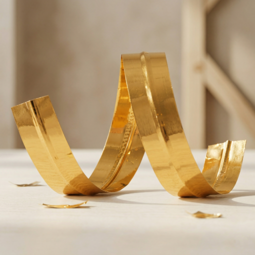 Fecho Prático Dourado 11cm para Embalagem 100 Unidades