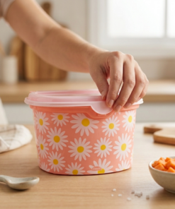 Saleiro Plástico Decorado Plasútil