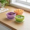 Pote Plástico 600ml Mix Color Mis