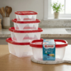 Conjunto de Potes Plástico Cozinha Viena 4 Peças Jaguar