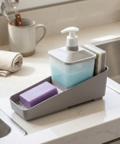 porta detergente com organizador Plasútil