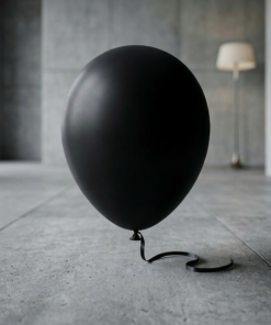 balão preto nº 7 Pic Pic