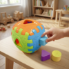 Cubo Didático na Solapa Brinquedo para Bebê JP Brink