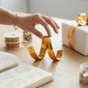 Fecho Prático Dourado 11cm para Embalagem 100 Unidades