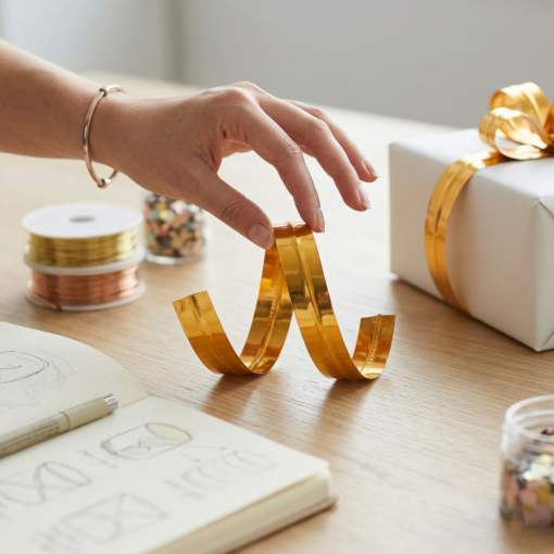 Fecho Prático Dourado 11cm para Embalagem 100 Unidades