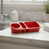 Organizador Plus Vermelho Sólido de Plástico Paramount
