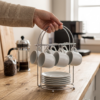 Suporte para Xícaras de Café Art Cook Cromado Arthi