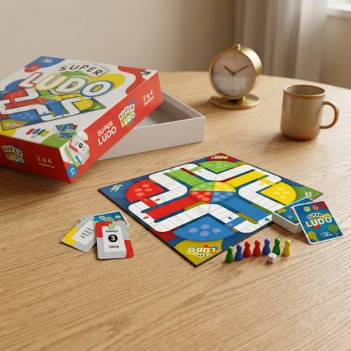 Jogo Super Ludo Tabuleiro