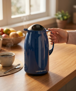 Garrafa térmica azul 1L