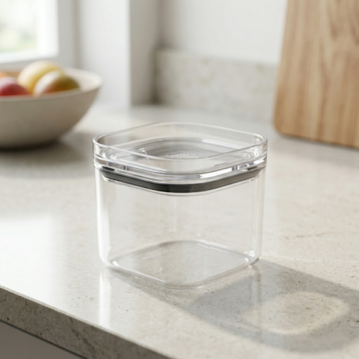 Organizador Hermético 0,45L Transparente Estrela do Lar
