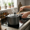Panela de Pressão 4,5 L Antiaderente Cinza Classic Panelux