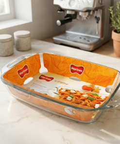 assadeira de vidro retangular 3.5L