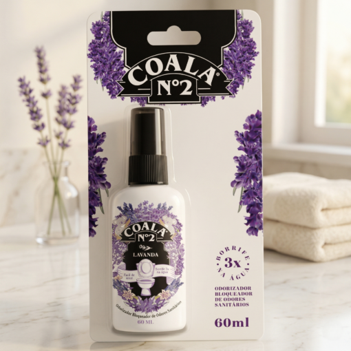 Bloqueador de Odores Sanitários N2 Lavanda 60ml Coala