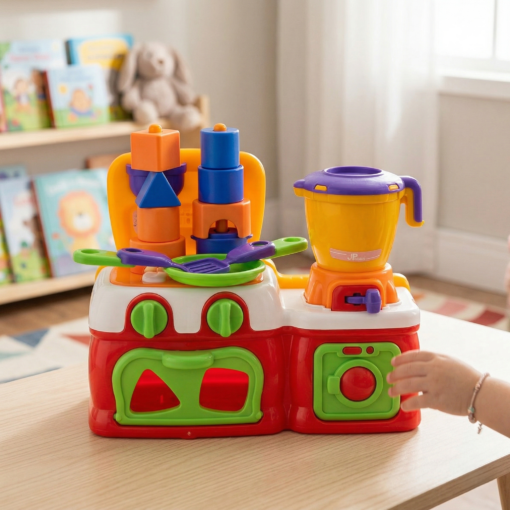 Cozinha Infantil Didática na Solapa JP Brink