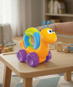 brinquedo caracol de puxar JP Brink