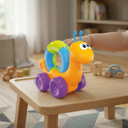 Brinquedo Caracol de Puxar JP Brink