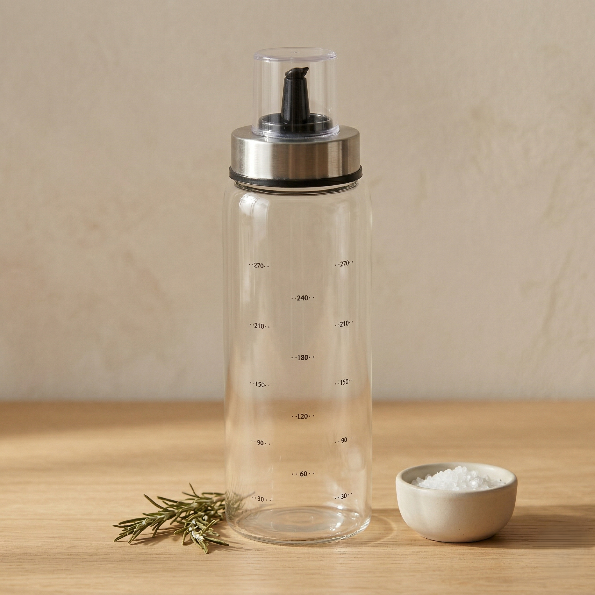 Azeiteira vidro borossilicato 300ml