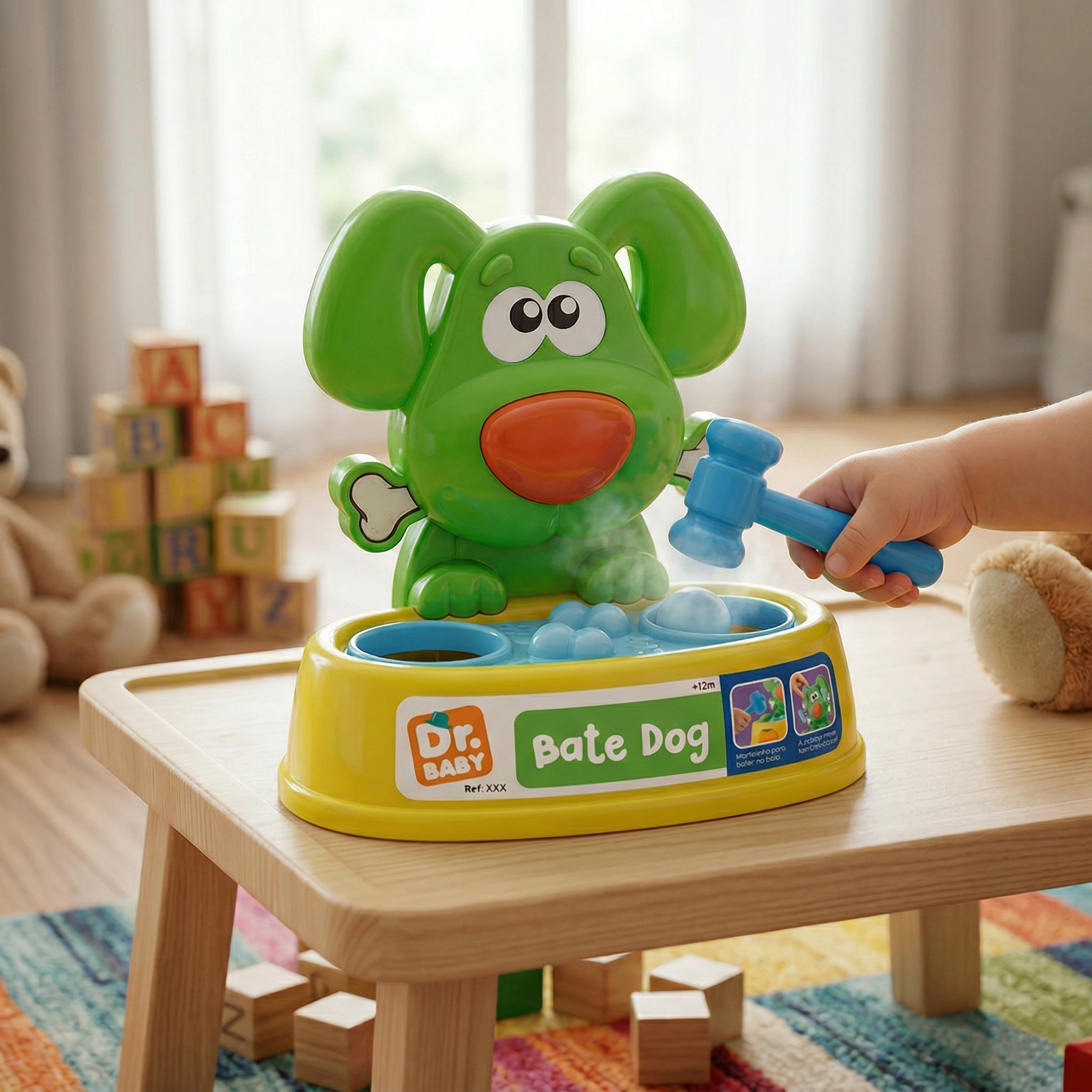 brinquedo de bater martelo JP Brink