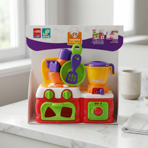 Cozinha Infantil Didática na Solapa JP Brink