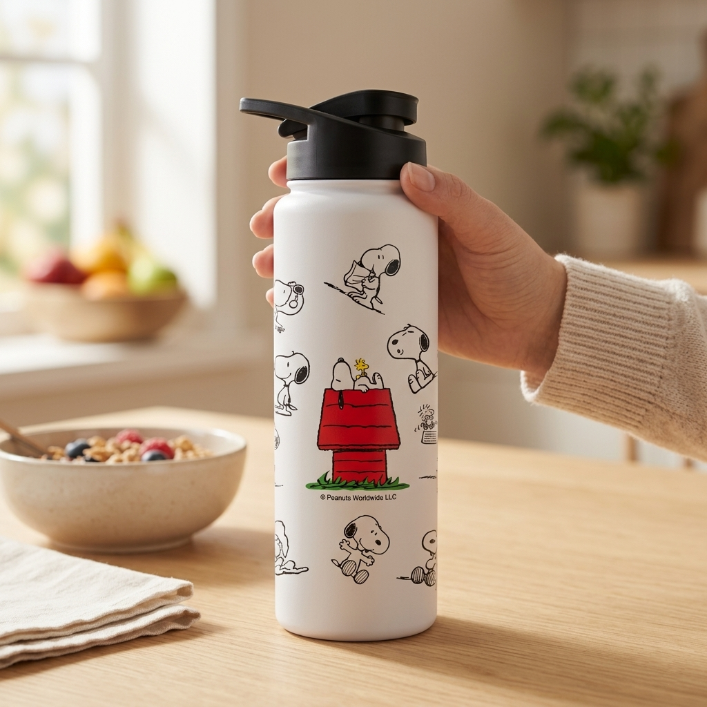 Squeeze Sport Branco Snoopy